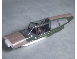 FMS 1.4M P-40B Flying Tiger Whole Canopy Part With Pilot Figure